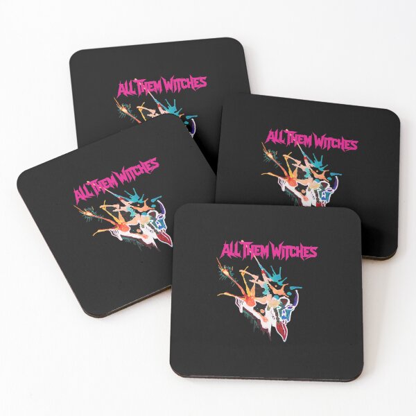 Item preview, All Them Witches Abstract Splatter Skull Art designed and sold by CHRISTUILERA.