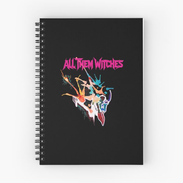 Item preview, All Them Witches Abstract Splatter Skull Art designed and sold by CHRISTUILERA.