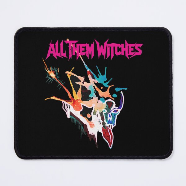 Item preview, All Them Witches Abstract Splatter Skull Art designed and sold by CHRISTUILERA.