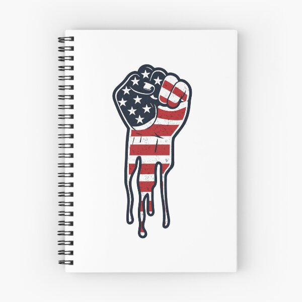 Item preview, Vintage Distressed American Flag Fist | Dripping Paint Unity designed and sold by Marshallamoakohene.
