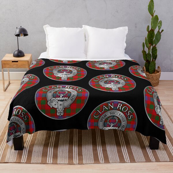 Item preview, Clan Ross Crest And Tartan designed and sold by LouAbshire.
