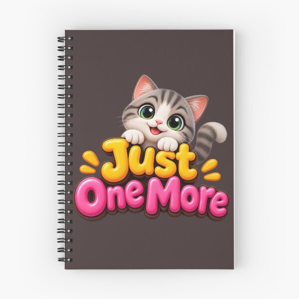 Item preview, Just One More Cat designed and sold by MR4me.