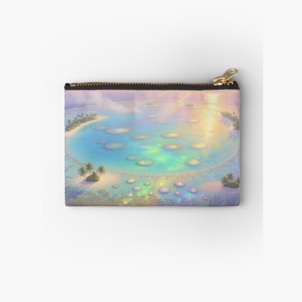 Item preview, Coral Atoll Seen from the Sky — Lagoon with Enchanting Colors designed and sold by Hawaii26.