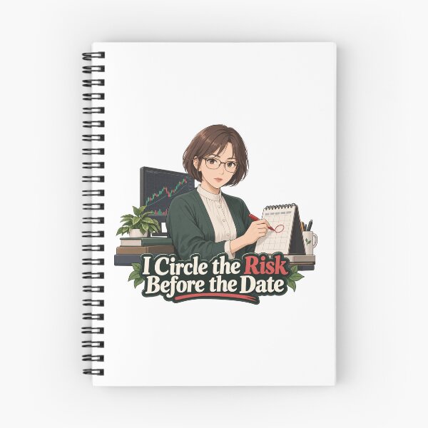 Item preview, I Circle the Risk Before the Date Anime Trader designed and sold by Bikivuno.
