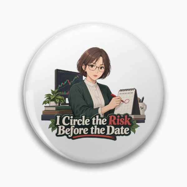 Item preview, I Circle the Risk Before the Date Anime Trader designed and sold by Bikivuno.