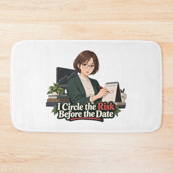 Item preview, I Circle the Risk Before the Date Anime Trader designed and sold by Bikivuno.