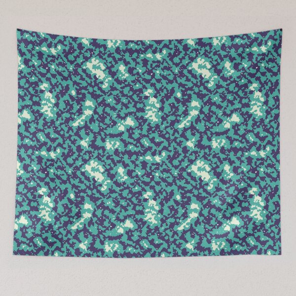 Item preview, Mint Green Camouflage High Pass Seamless Digital Pattern designed and sold by ShopieHome.