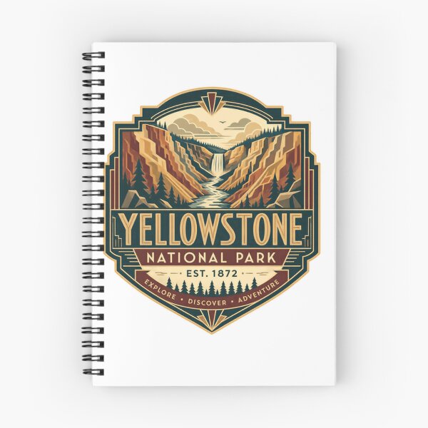 Item preview, Yellowstone National Park Est. 1872 Explore Discover Adventure Travel Nature designed and sold by Simsimah26Parks.
