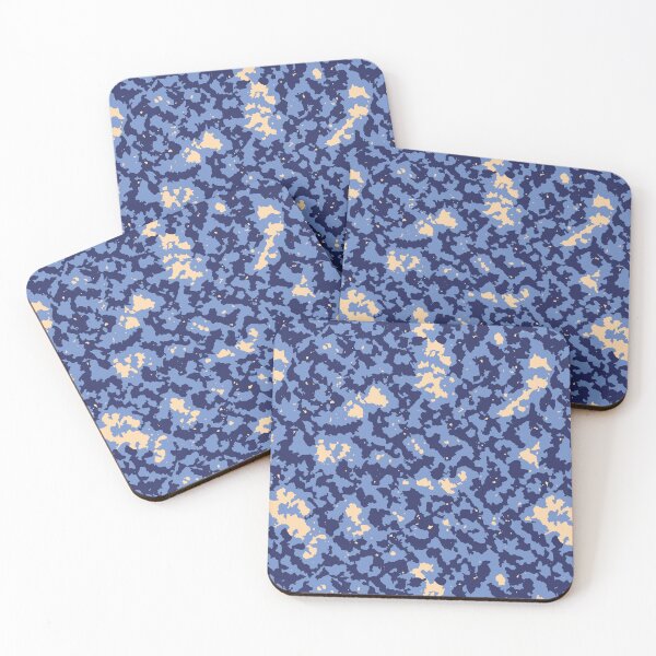 Item preview, Phantom Blue Camouflage High Pass Seamless Digital Pattern designed and sold by ShopieHome.