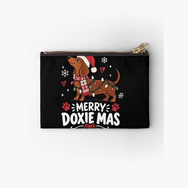 Item preview, Merry Doxie Mas Funny Christmas Dachshund Holiday designed and sold by mraihan.