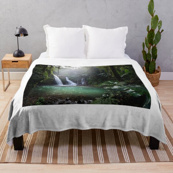 Item preview, Tropical Waterfall — Emerald Pool in the Heart of the Jungle designed and sold by Hawaii26.