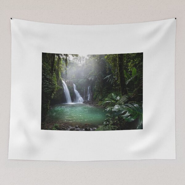 Item preview, Tropical Waterfall — Emerald Pool in the Heart of the Jungle designed and sold by Hawaii26.