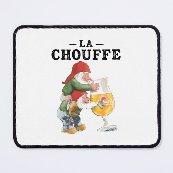 Item preview, La Chouffe Gnomes Beer Glass Illustration designed and sold by TODDORTHEN.