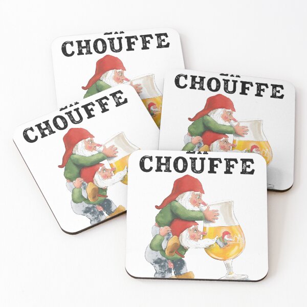 Item preview, La Chouffe Gnomes Beer Glass Illustration designed and sold by TODDORTHEN.