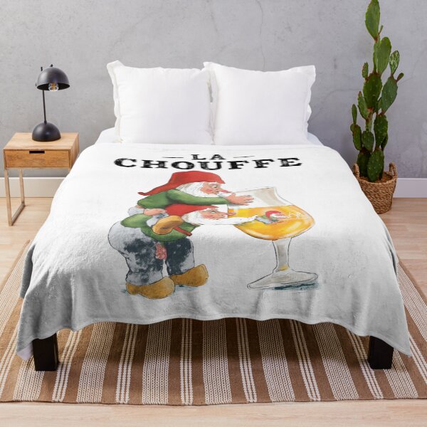 Item preview, La Chouffe Gnomes Beer Glass Illustration designed and sold by TODDORTHEN.