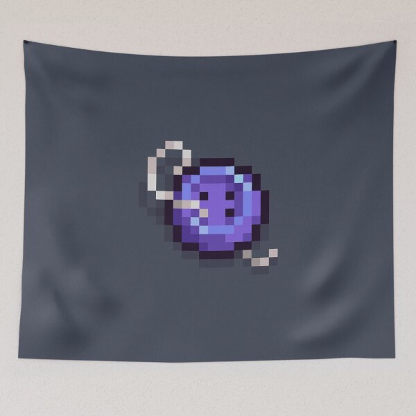 Item preview, Pixel Blue Button designed and sold by Ben Henry.