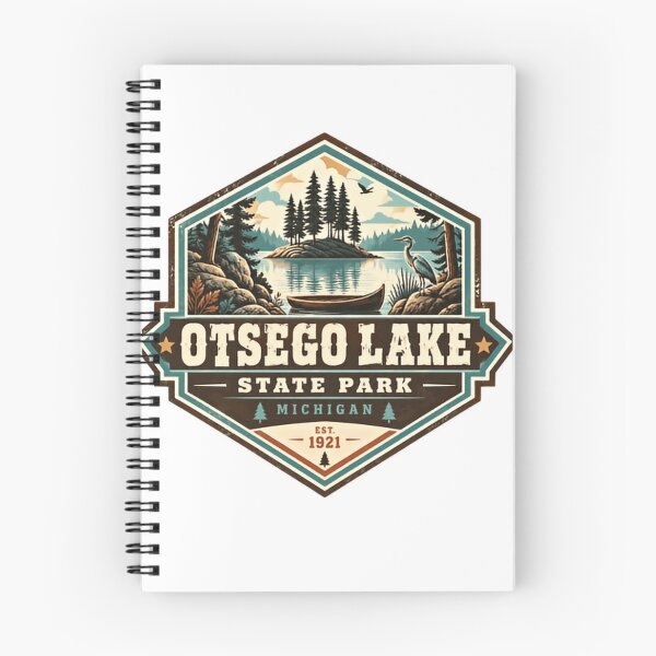 Item preview, Otsego Lake State Park Michigan Est 1921 Michigan Travel Outdoors Camping Hiking Souvenir designed and sold by Simsimah26Parks.