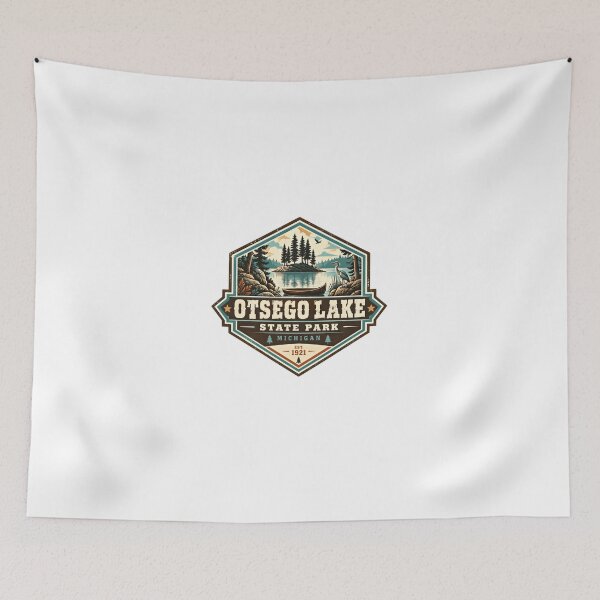 Item preview, Otsego Lake State Park Michigan Est 1921 Michigan Travel Outdoors Camping Hiking Souvenir designed and sold by Simsimah26Parks.