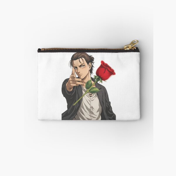 Item preview, Eren Jeager Aot Attack On Titan. Eren Throwing A Rose designed and sold by aox-cc-3oy.