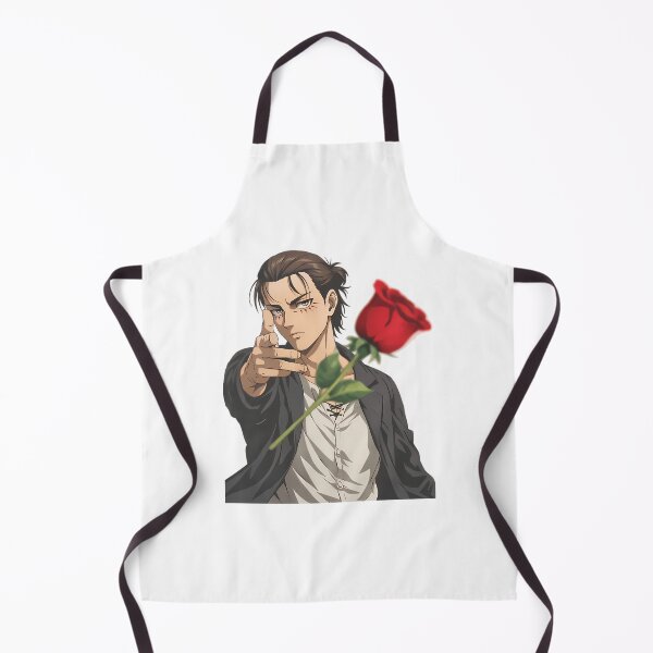 Item preview, Eren Jeager Aot Attack On Titan. Eren Throwing A Rose designed and sold by aox-cc-3oy.