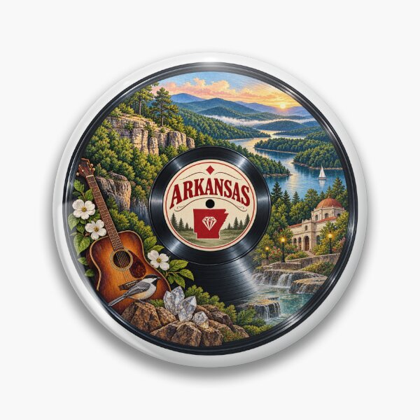 Item preview, Arkansas Vinyl Record designed and sold by Whimspired By Paxx.