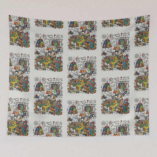 Item preview, Zebra Finch Stage Tailor designed and sold by PictoVibe.