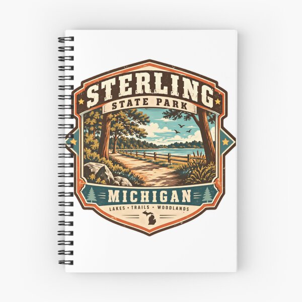 Item preview, Sterling State Park Michigan Lakes Trails Woodlands Outdoor Nature Travel designed and sold by Simsimah26Parks.
