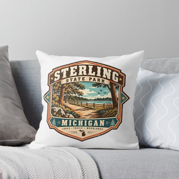 Item preview, Sterling State Park Michigan Lakes Trails Woodlands Outdoor Nature Travel designed and sold by Simsimah26Parks.