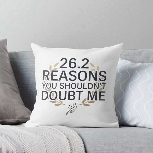 Item preview, 26.2 Reasons You Shouldn't Doubt Me - Running Design designed and sold by RunningWhiskers.