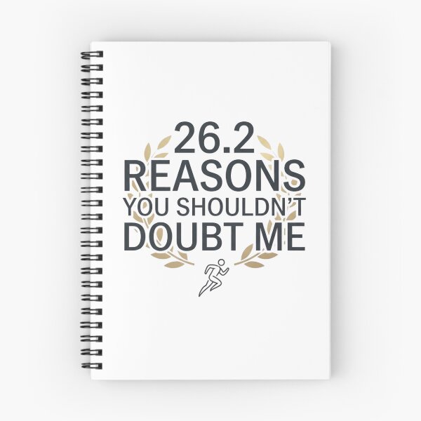 Item preview, 26.2 Reasons You Shouldn't Doubt Me - Running Design designed and sold by RunningWhiskers.