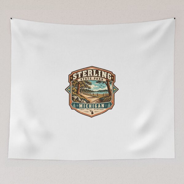 Item preview, Sterling State Park Michigan Lakes Trails Woodlands Outdoor Nature Travel designed and sold by Simsimah26Parks.