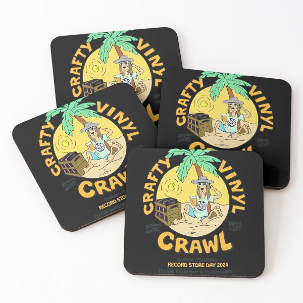 Item preview, Crafty Vinyl Crawl Sydney 2024 (Evento de Discos) designed and sold by TODDORTHEN.