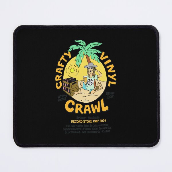Item preview, Crafty Vinyl Crawl Sydney 2024 Record Event designed and sold by TODDORTHEN.