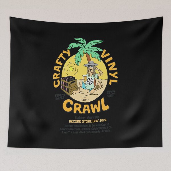 Item preview, Crafty Vinyl Crawl Sydney 2024 Record Event designed and sold by TODDORTHEN.
