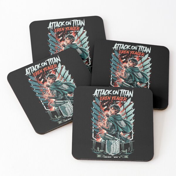 Item preview, Eren Yeager - Freedom Fighter designed and sold by aox-cc-3oy.