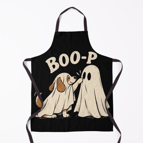 Item preview, Boo-P Ghost Dog Nose Halloween Costume Animal Lover designed and sold by CF_VintageDesign.
