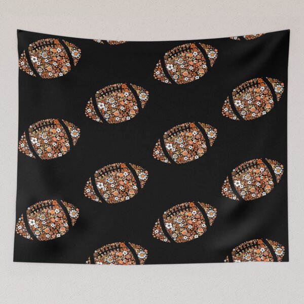 Item preview, Floral Football Retro Game Day Sports Fan designed and sold by cerima.
