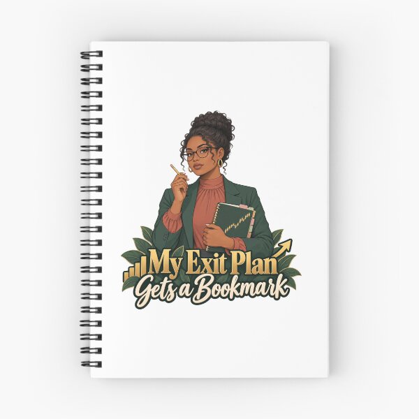 Item preview, My Exit Plan Gets a Bookmark Anime Trader Art designed and sold by Bikivuno.