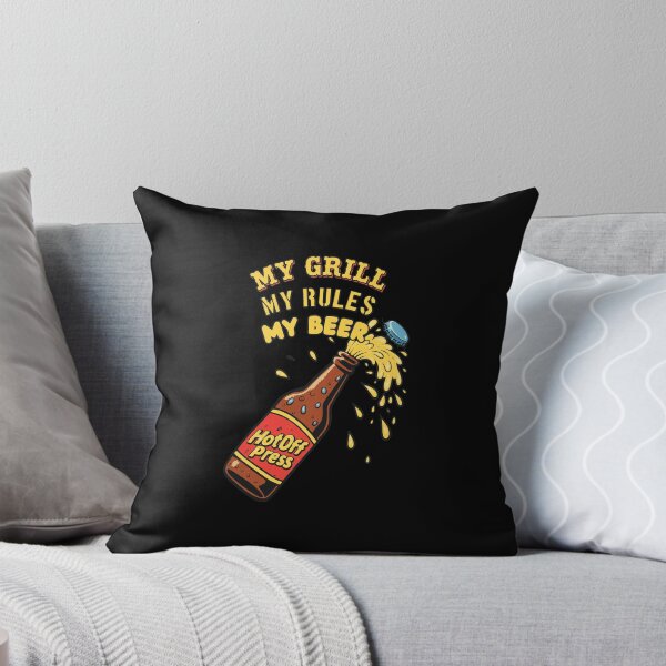 Item preview, My Grill My Rules My Beer BBQ Design designed and sold by TODDORTHEN.