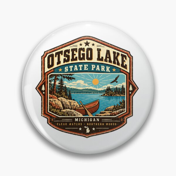 Item preview, Otsego Lake State Park Michigan Lake Travel Outdoors designed and sold by Simsimah26Parks.