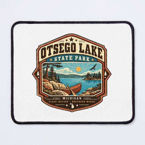 Item preview, Otsego Lake State Park Michigan Lake Travel Outdoors designed and sold by Simsimah26Parks.