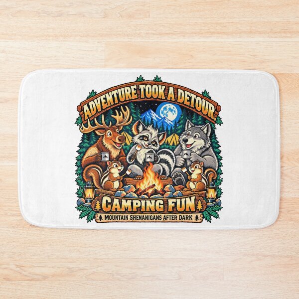 Item preview, Adventure Took A Detour - Camping Fun designed and sold by HoRC.