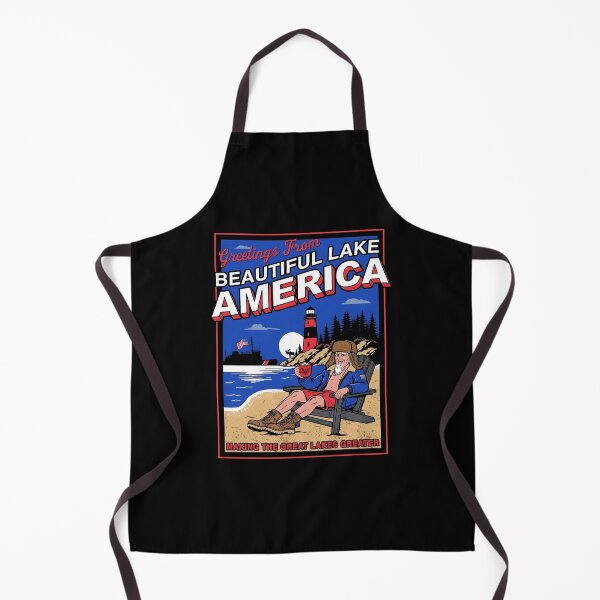 Item preview, Beautiful Lake America Great Lakes Patriotic Retro designed and sold by cerima.