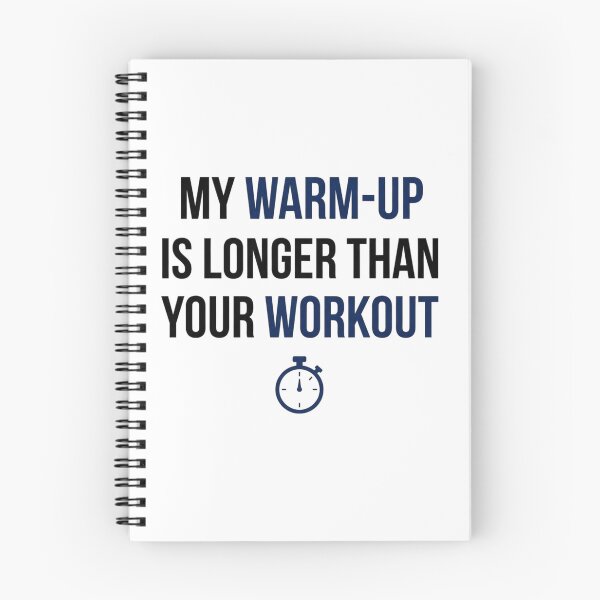 Item preview, My Warm-Up Is Longer Than Your Workout designed and sold by RunningWhiskers.