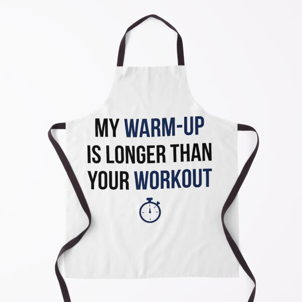 Item preview, My Warm-Up Is Longer Than Your Workout designed and sold by RunningWhiskers.