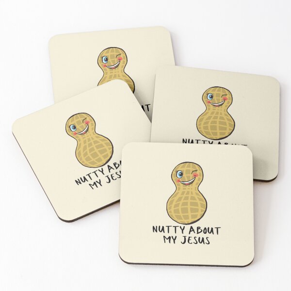 Item preview, Funny Peanut Nutty About Jesus Nuts I Love Jesus Christ   designed and sold by Forevermore.