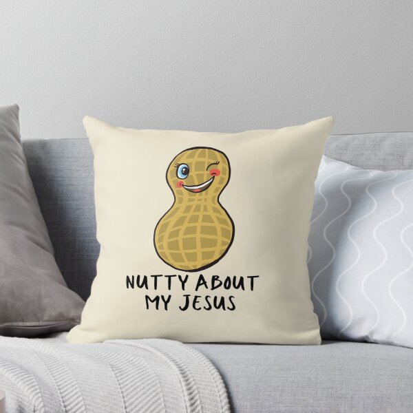 Item preview, Funny Peanut Nutty About Jesus Nuts I Love Jesus Christ   designed and sold by Forevermore.