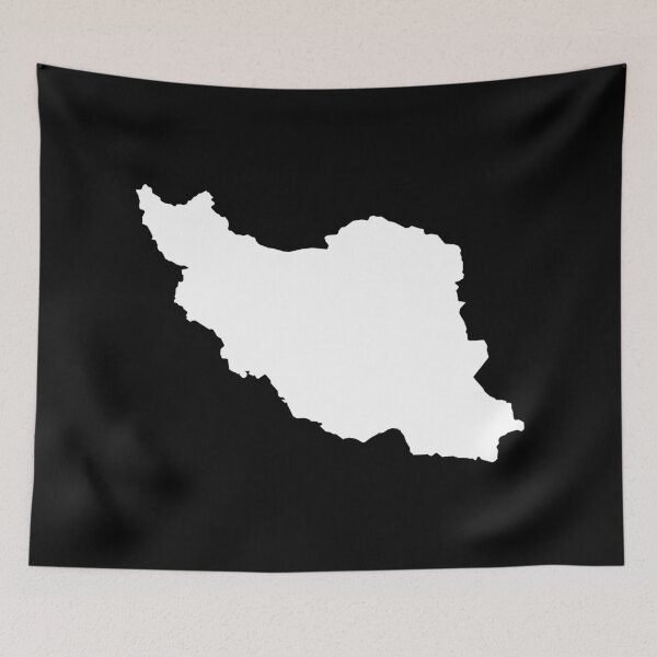 Item preview, Iran Country Shape IR designed and sold by shitpostee.