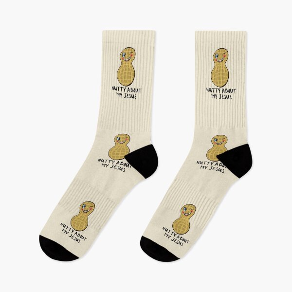 Item preview, Funny Peanut Nutty About Jesus Nuts I Love Jesus Christ   designed and sold by Forevermore.