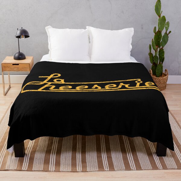 Item preview, Distressed Golden La Cheeserie Logo designed and sold by Boiledbrain-SP.
